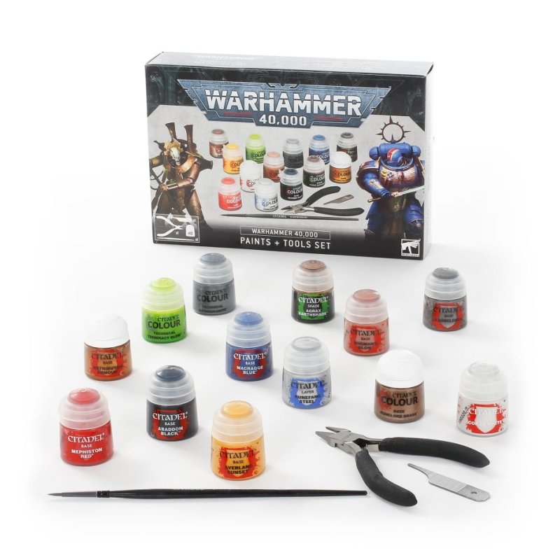 Warhammer 40k - Paint & Tools Set (2026)