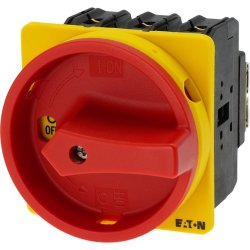 EATON P3-63/EA/SVB Hauptschalter 031607 63A Einbau 3p NOT-AUS-Fkt in 0-St.