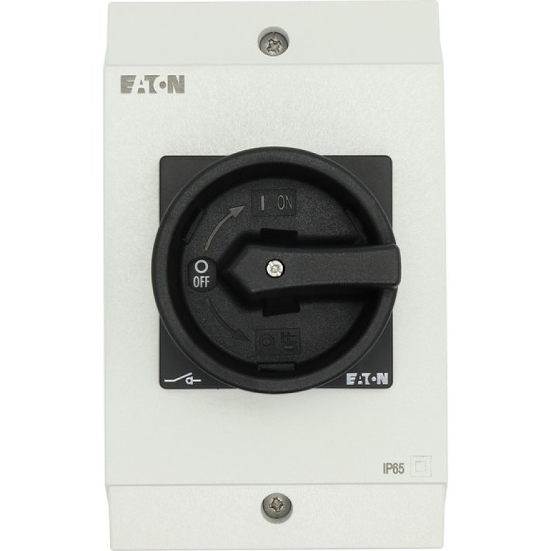 EATON P1-25/I2/SVB-SW/HI11 207295 Hauptschalter 25A Aufbau 3p S HALT in