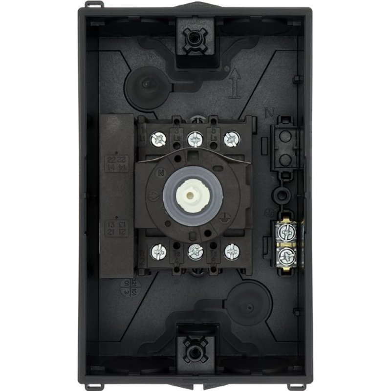 Eaton P1-25/I2/SVB-SW/HI11 Commutateur à bascule 3P Noir, Blanc