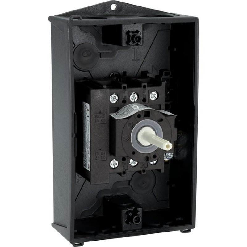 EATON P1-25/I2/SVB-SW/HI11 207295 Hauptschalter 25A Aufbau 3p S HALT in