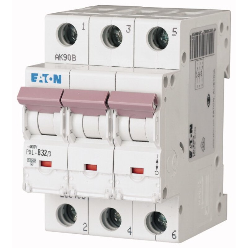 Eaton PXL-B32/3 circuit breaker Miniature circuit breaker Type B