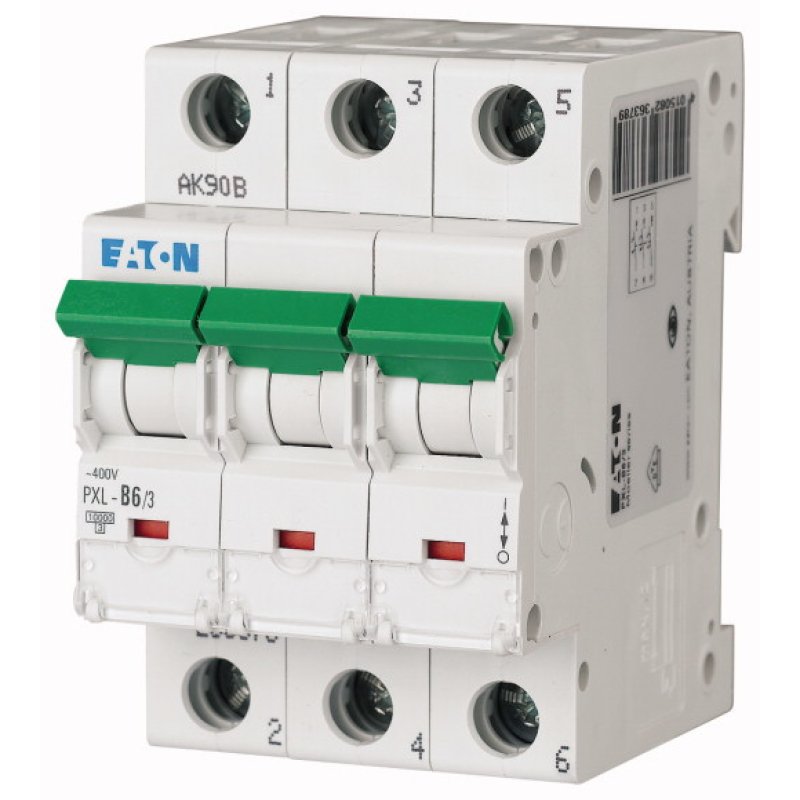 EATON PXL-B6/3 LS-Schalter 6A 3p 236378 B-Char 236378