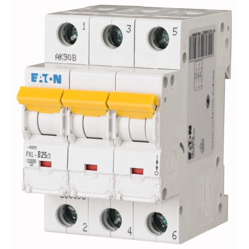 EATON PXL-C25/3 LS-Schalter 25A 236428 ** 3p C-Char 236428