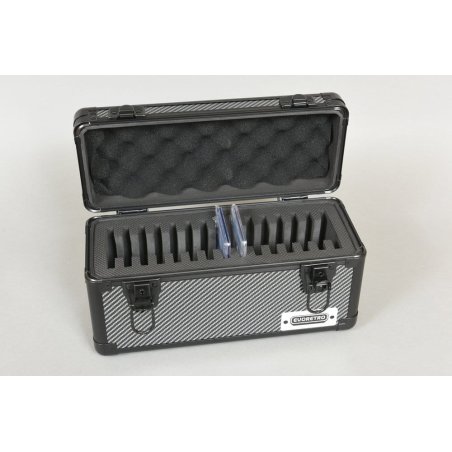 Evoretro Trading Card Storage Box for 15 Slabs Gray 33.9 x 13.4 cm