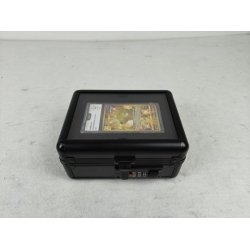 Evoretro Graded Card Display and Carry Case with Display Window Black