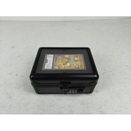 Evoretro Graded Card Display and Carry Case with Display Window Black