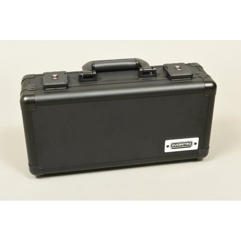 Evoretro Mini Carrying Case with Handle & Removable Foam Black