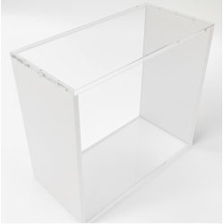 Evoretro Magnetic Acrylic Display Case for ETB with Colored Sides - White