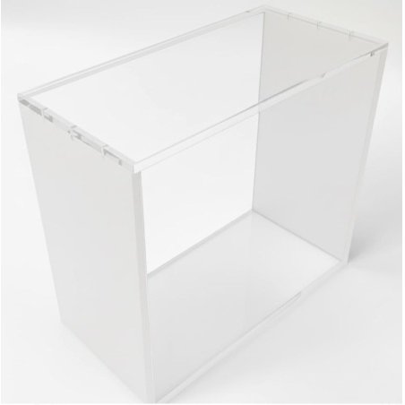 Evoretro Magnetic Acrylic Display Case for ETB with Colored Sides - White