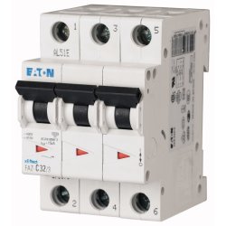 Eaton FAZ-C16/3 circuit breaker Miniature circuit breaker Type C