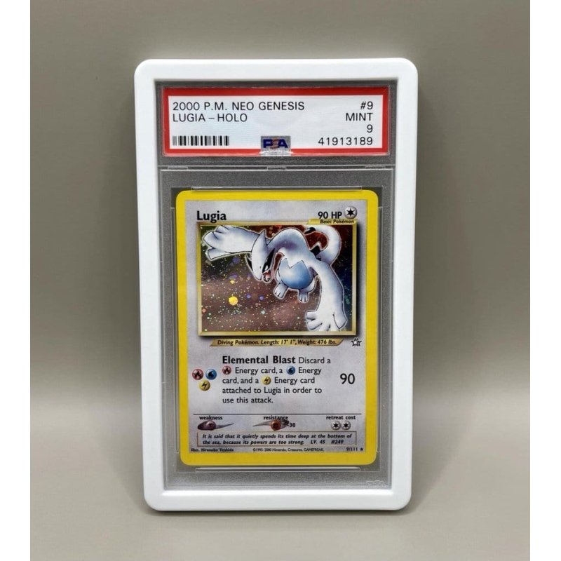Evoretro Bumper Protector for PSA Slabs White