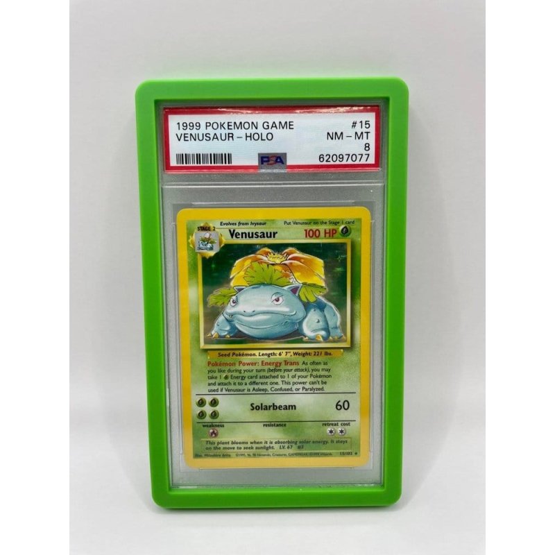 Evoretro Bumper Protector for PSA Slabs Green