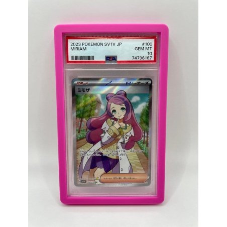 Evoretro Bumper Protector for PSA Slabs Pink