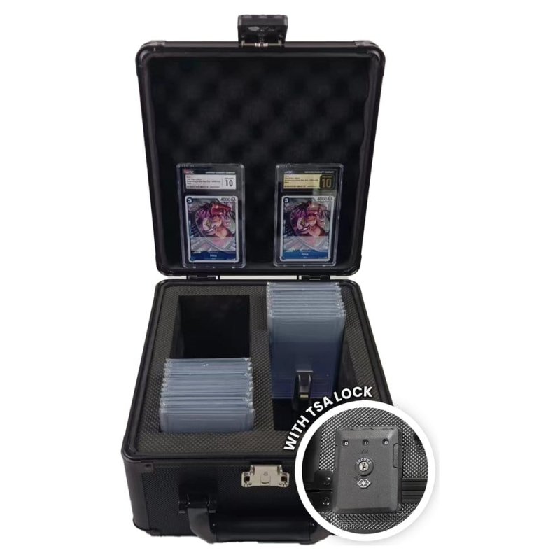 Evoretro Trading Card Storage Box for 60 Cards Black