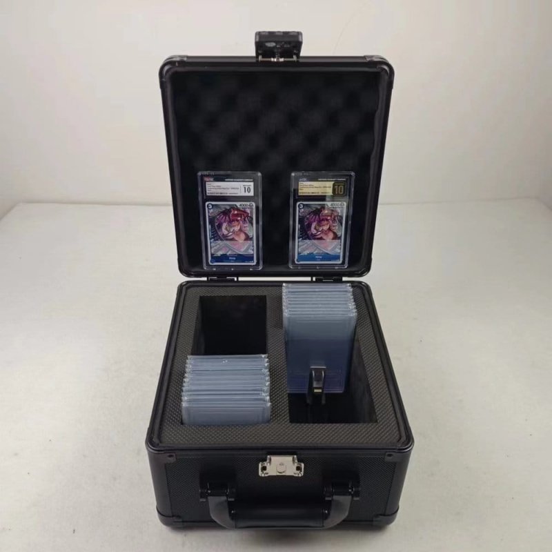 Evoretro Trading Card Storage Box for 60 Cards Gray