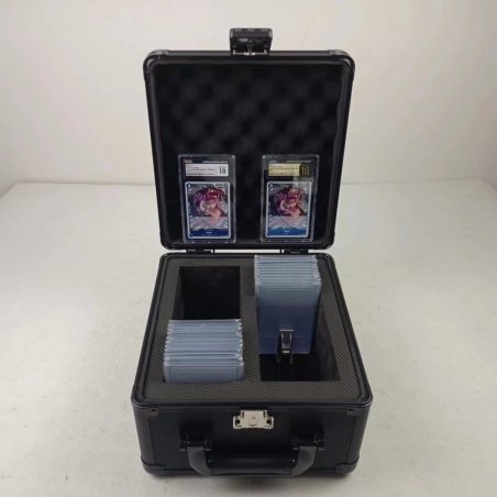 Evoretro Trading Card Storage Box for 60 Cards Gray