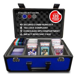 Evoretro Trading Card Storage Box for 120 Cards XL Blue