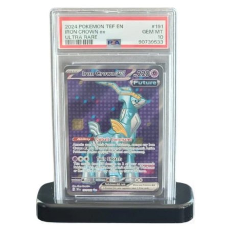 Evoretro Display Stand for PSA & CGC Graded Card Slabs Black