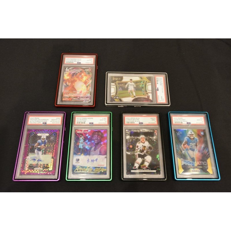 Slab Case Protectors for PSA Graded Cards Yellow