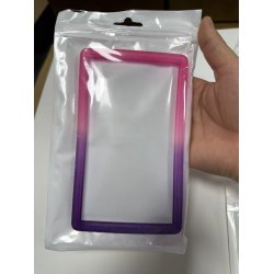 Evoretro Bumper for PSA Graded Card Slab Gradient Pink-Purple Glitter