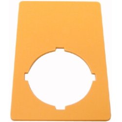 Eaton 216470 wall plate/switch cover Yellow