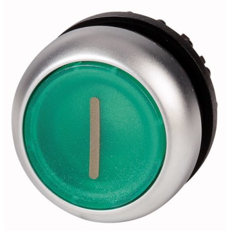 Eaton M22-DL-G-X1 Bouton-poussoir Noir, Vert, Métallique