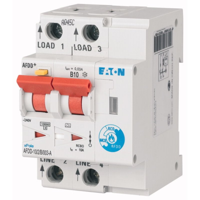 Eaton AFDD-10/2/B/003-A circuit breaker 2P