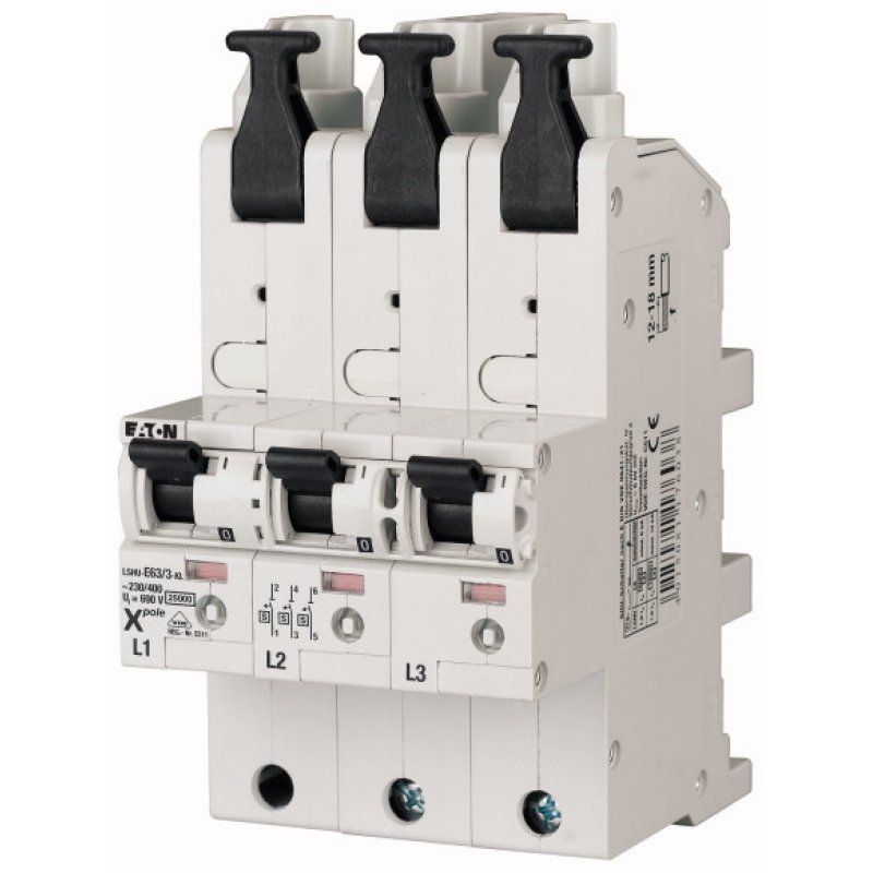 Eaton LSHU-E35/3-KL circuit breaker Miniature circuit breaker Type E