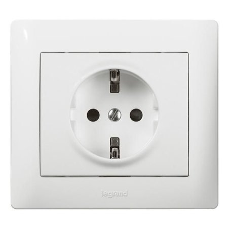 Legrand 771063 socket-outlet Type F White