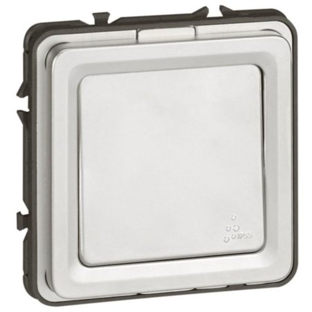 Legrand 077811 Universal Aus-/Wechsel (SL) 1p n.bel. Soliroc IP55 IK10 grau