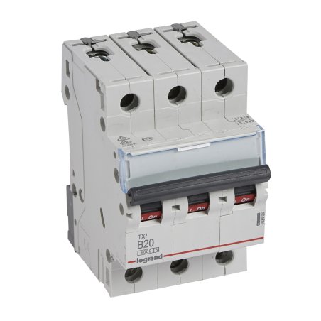 Legrand TX3 coupe-circuits Disjoncteur miniature Type B 3