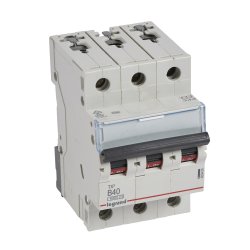 Legrand TX3 circuit breaker Miniature circuit breaker Type B 3