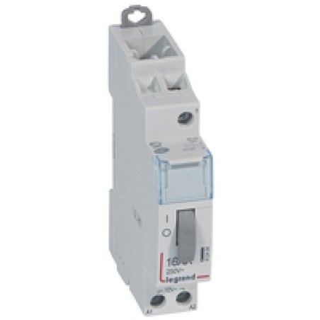 Legrand 412404 CX3 Fernschalter 1-polig 16A 250VAC mechan. AC 12V 1Schliesser