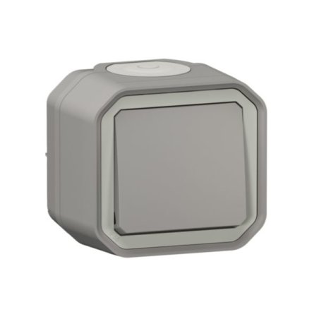Legrand 069711L Plexo New FRAP IP44 Wechselschalter grau 10A