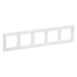 Legrand 765175 SEANO 5-fach Rahmen in der Farbausfhrung Ultrawei