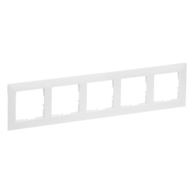 Legrand 765175 SEANO 5-fach Rahmen in der Farbausfhrung Ultrawei