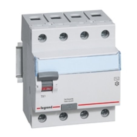 Legrand 411765 TX3 Fi-Schalter 40A 4-polig 30mA Typ A 400VAC 4TE