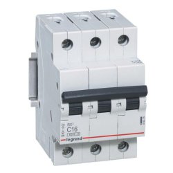 Legrand RX3 circuit breaker Miniature circuit breaker Type C 3