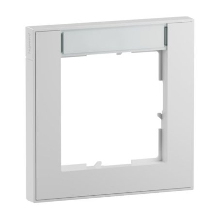 Legrand 765891 SEANO 1-fach Rahmen m.Beschriftungsfeld Farbausfhrung