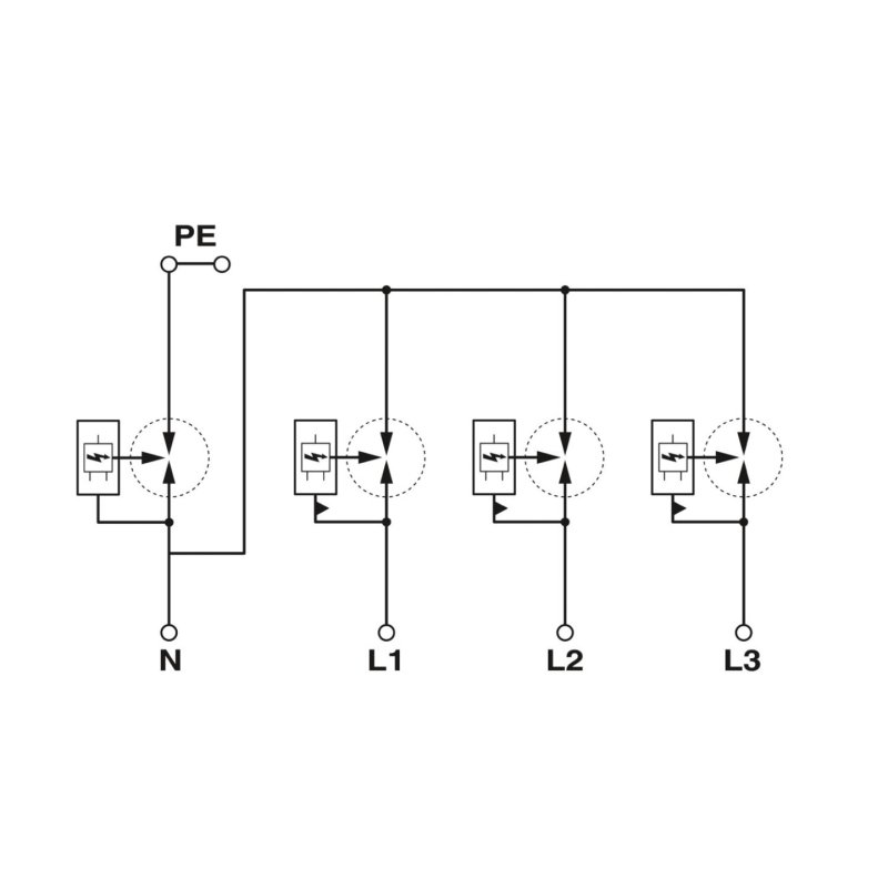 Phoenix Contact FLT-MB-T1-264/12.5-3 1-UT