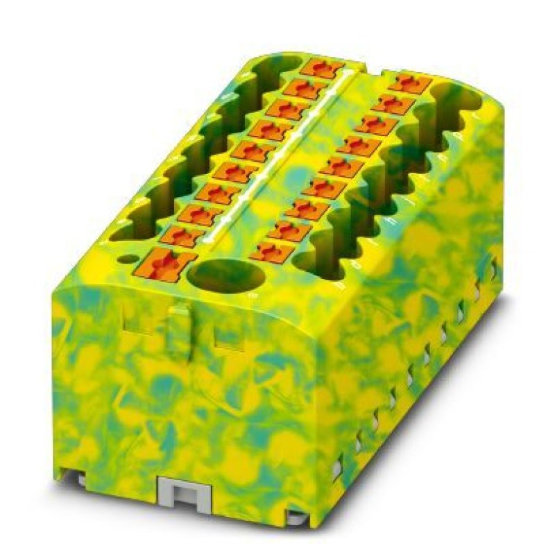 Phoenix 1091670 PTFIX 6/18X2,5 GNYE Verteilerblock grn gelb