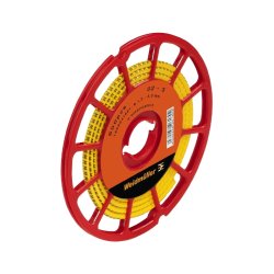 Weidmüller CLI C 02-3 GE/SW C CD range-câbles et serre-câbles Jaune 500 pièce(s)
