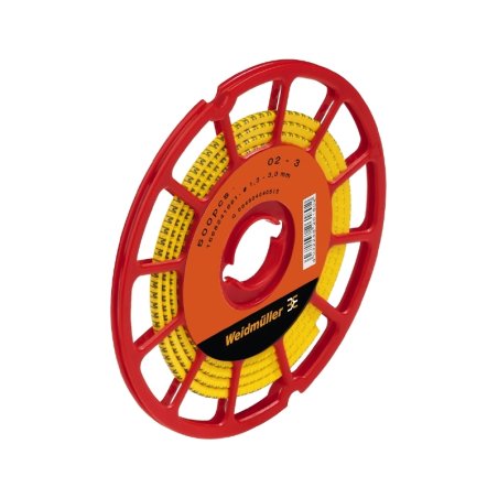 Weidmüller CLI C 02-3 GE/SW C CD Leiter- markierer 3x3,4mm PVC GE 1568241641