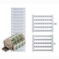 Weidmüller DEK 5 FWZ L1-PE Klemmen- markierer Karte 5x5mm ws 0354361187