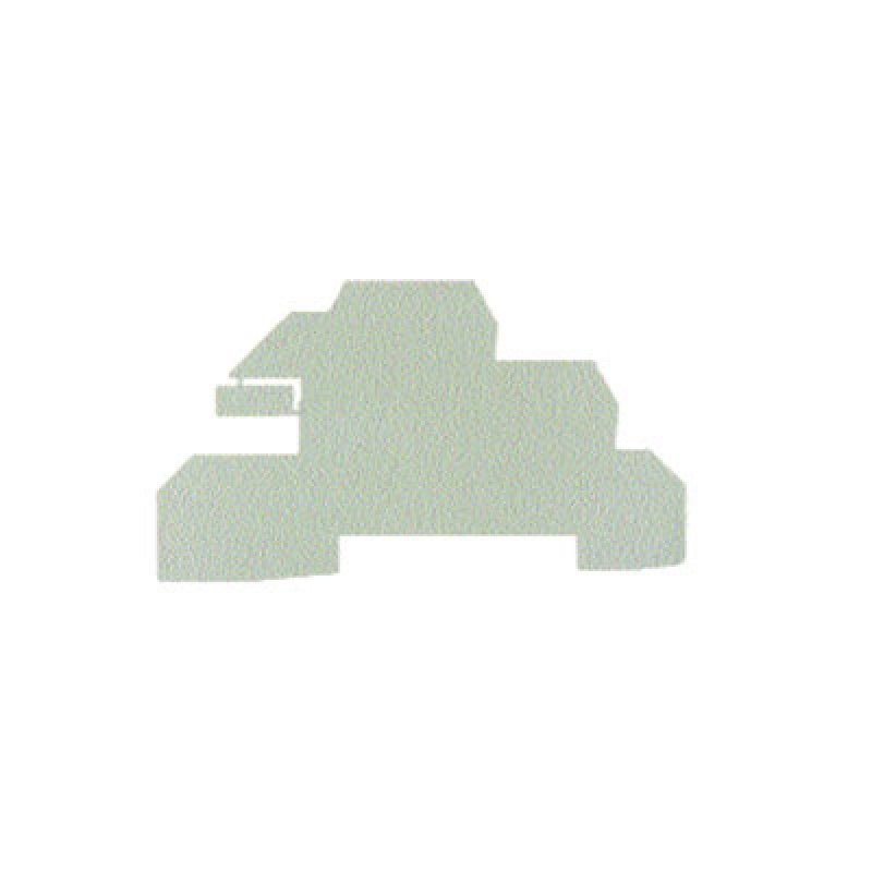 Weidmüller WAP WDL2.5/S Reihenklemme Zubehr Abschlusspl. dklbeige 1067700000