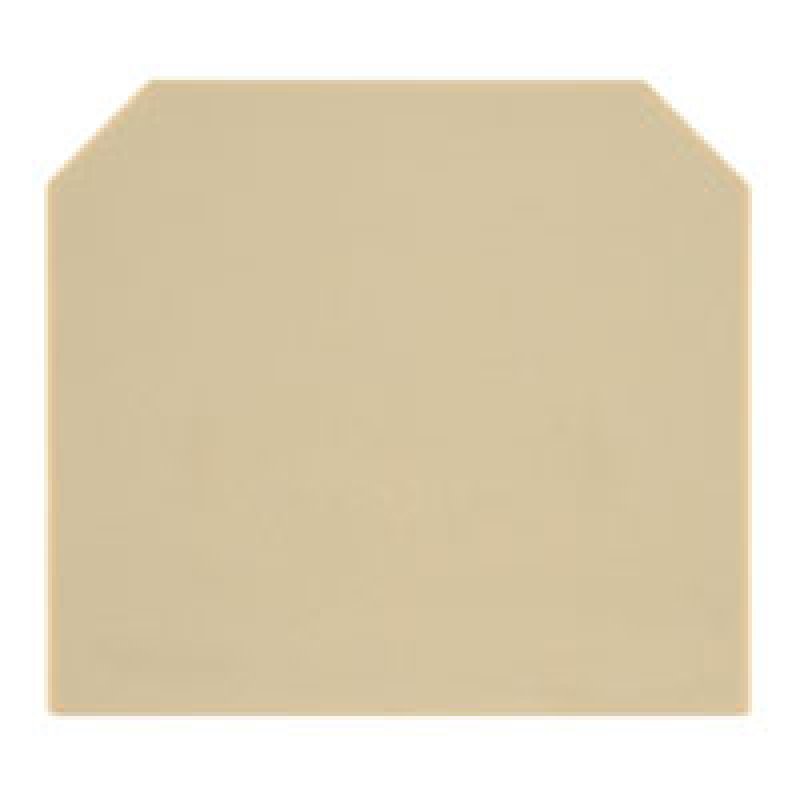 Weidmüller AP AKZ2.5 BL Abschlussplatte 2,5mm Direktmontage 0697380000