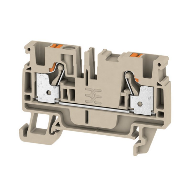 Weidmüller A2C 4 bornier Beige