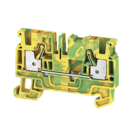 Weidmüller A2C 4 PE terminal block Green, Yellow