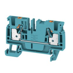 Weidmüller A2C 4 BL Durchgangsklemme blau 2Anschlsse 4,0qmm 32A 2051210000